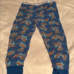 Sleep Tight Kids' Blue Pajama Pants with Surfing Dogs